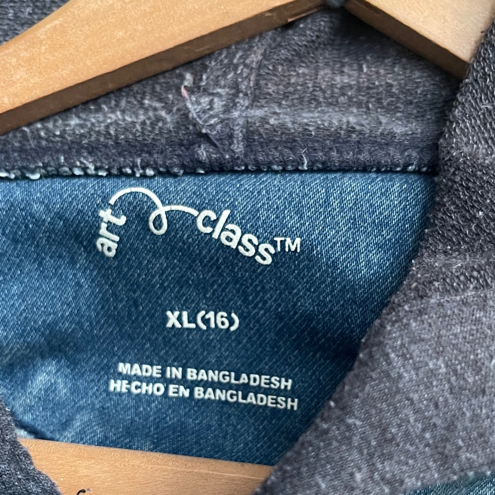 Super Soft Denim Jacket with Built In Hoodie - Picture 5 of 6